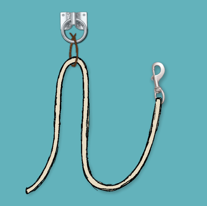 how to tie quick release knot, quick release knot, horse rope knot, equine knot