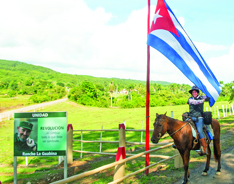 riding horses in cuba, cuba riding holiday, shawn hamilton cuba, unicorn trails horse riding, valle vinales horse riding