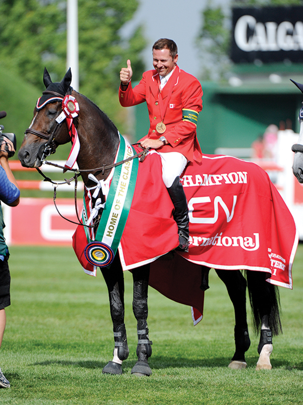 Eric Lamaze, Ron and Margaret Southern, Ron Southern of Spruce Meadows, Margaret Southern of Spruce Meadows, show jumping in Canada, history of Spruce Meadows, legacy of Spruce Meadows, history of equi-fair, show jumping Spruce Meadows 
