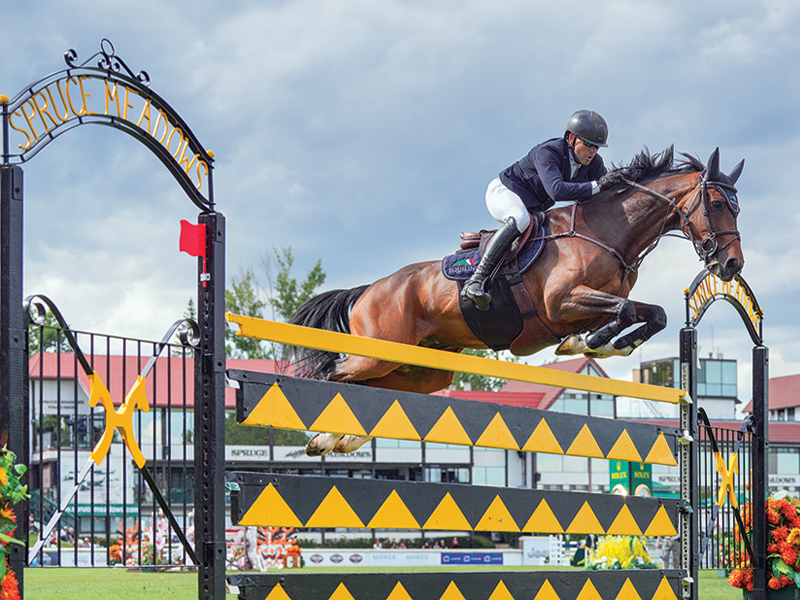 Conor Swail, Ron and Margaret Southern, Ron Southern of Spruce Meadows, Margaret Southern of Spruce Meadows, show jumping in Canada, history of Spruce Meadows, legacy of Spruce Meadows, history of equi-fair, show jumping Spruce Meadows 