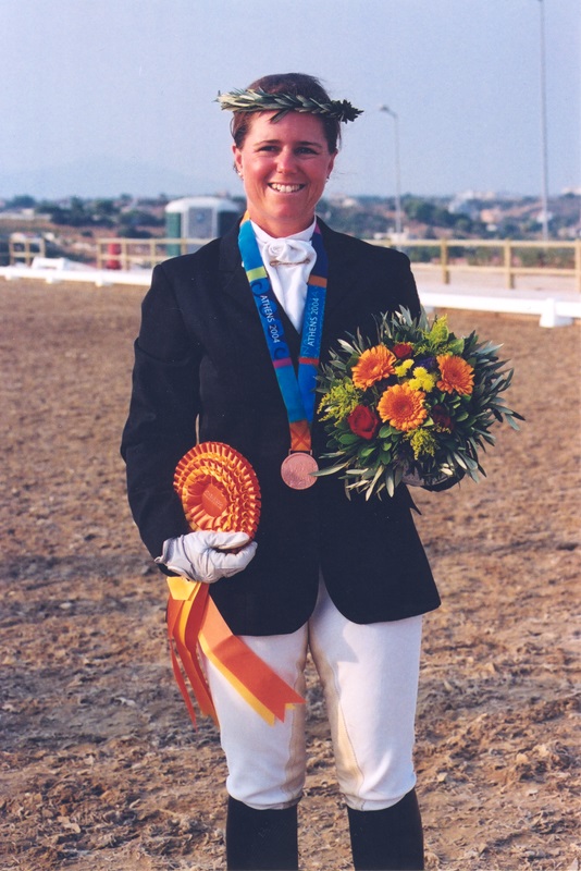Karen Brain Athens Dressage Paralympion, Athens Olympics