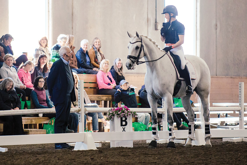 christoph hess dressage symposium, top dressage trainers, fei dressage judge christoph hess canada