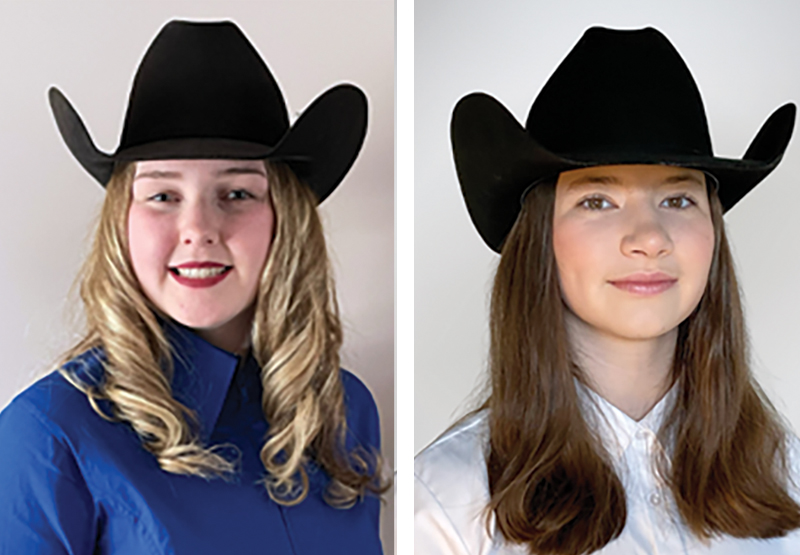 lauren irwin, tylar randall grey, CQHA Youth World Cup Riders