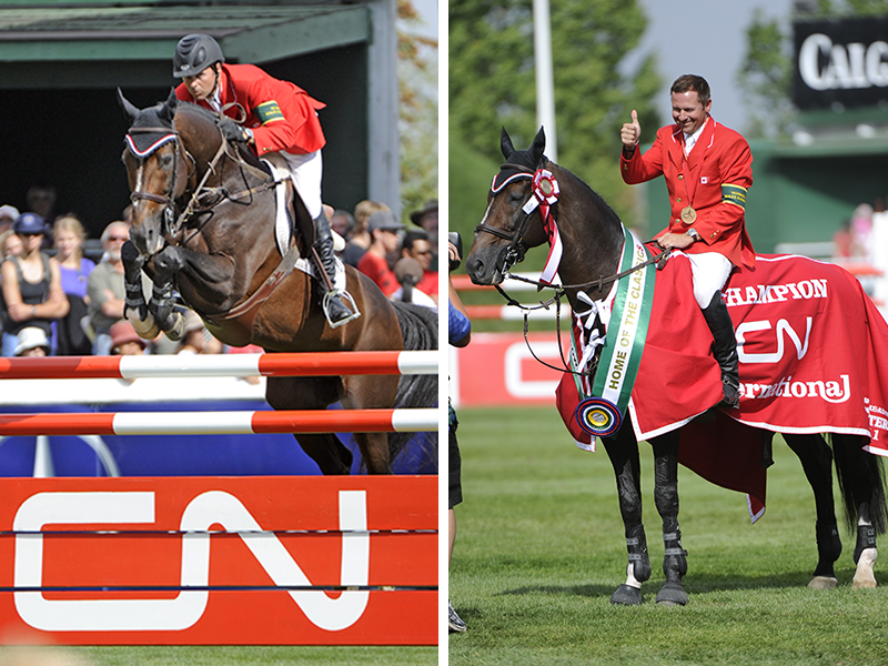 eric lamaze hickstead, eric lamaze at spruce meadows, hickstead horse