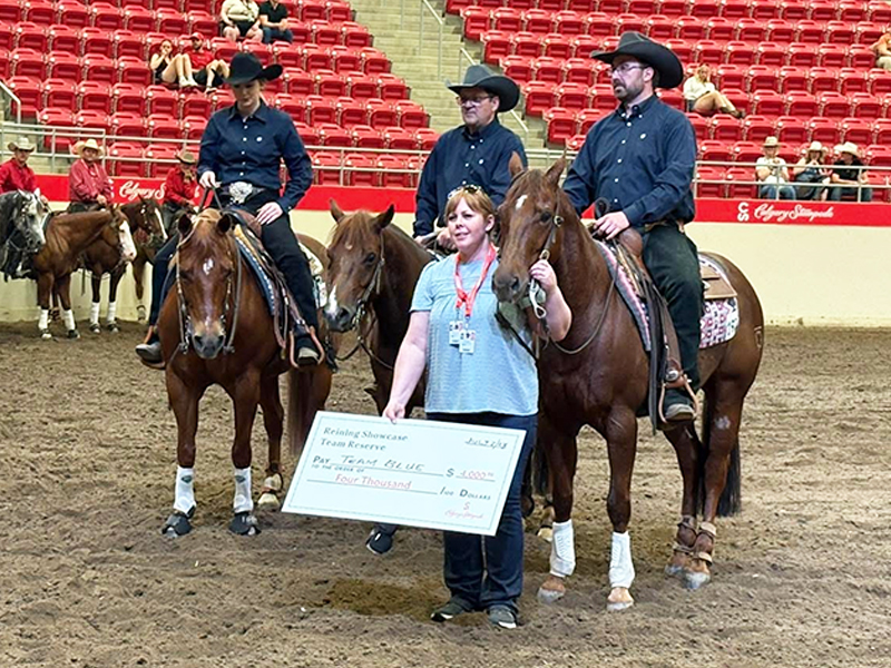 team blue calgary stampede 2025