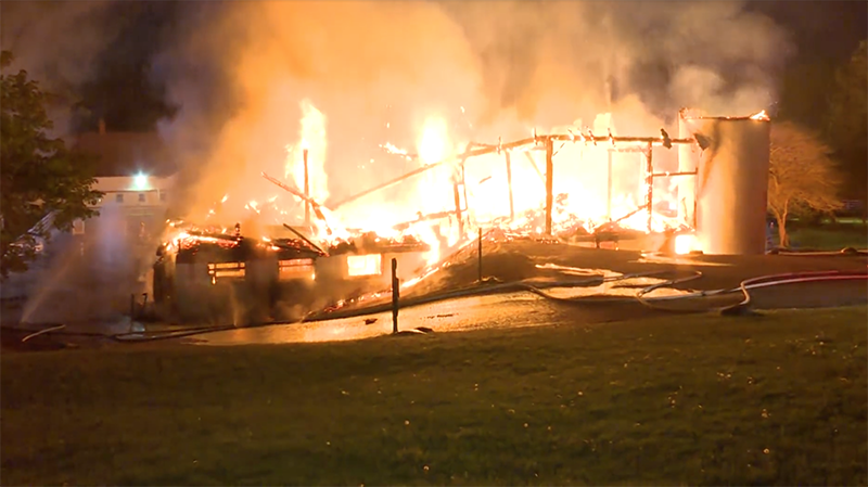 Sunnybrook STables barn fire, horses perish at Sunnybrook, horses die barn fire, ontario horse barn fire