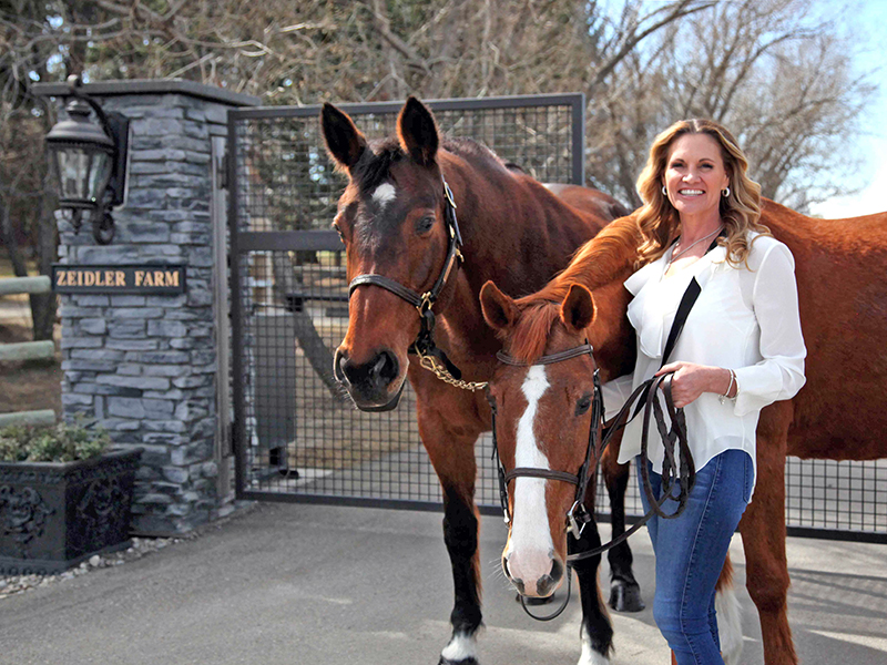 tani zeidler horse farm zeidler breeding horses, zf bloodlines, julia tops show jumping