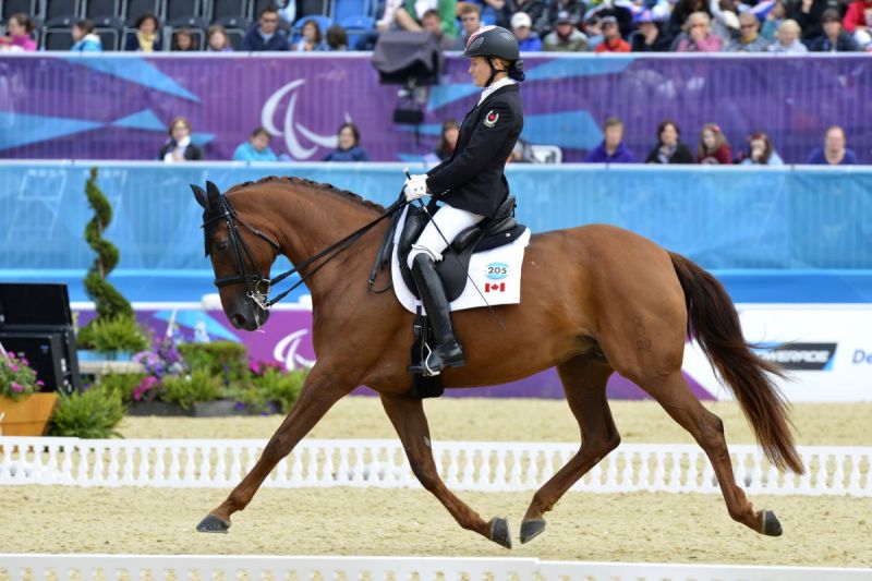Paralympian Lauren Barwick, disabled horse rider, canadian paralympic rider, fei para-equestrian, para-dressage lauren barwick