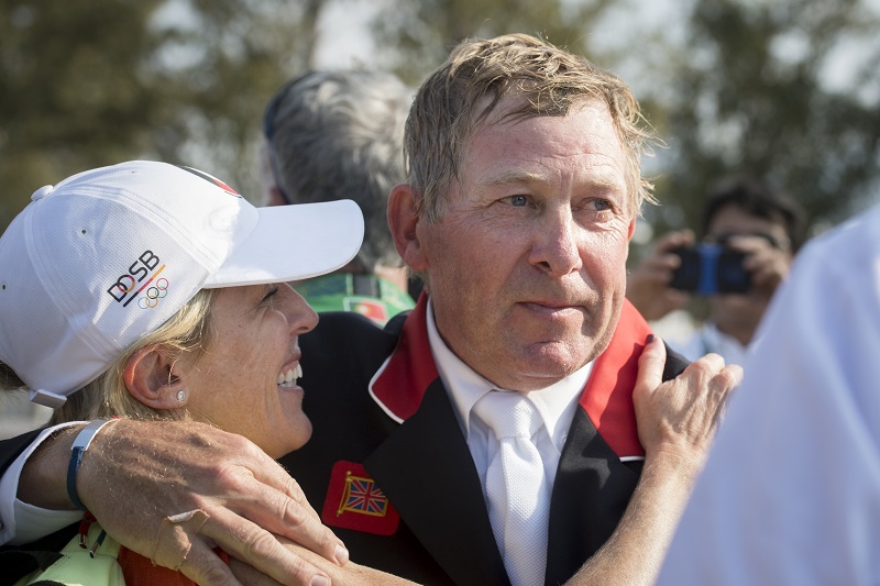 Nick Skelton Olympic Individual Jumping GoldDeodoro Olympic Park in Rio de Janeiro Peder Fredricson Eric Lamaze Nick Skelton Olympic Individual Jumping GoldDeodoro Olympic Park in Rio de Janeiro Peder Fredricson Eric Lamaze