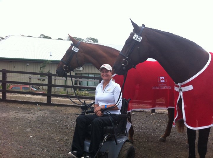 Paralympian Lauren Barwick, disabled horse rider, canadian paralympic rider, fei para-equestrian, para-dressage lauren barwick