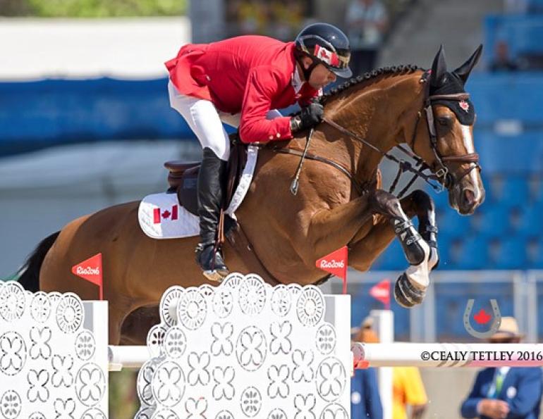 equine show jumping team Rio 2016 Olympic Games Canadian Show Jumping Team Eric Lamaze Yann Candele Guilherme Jorge Brazil, Amy Millar, tiffany foster, Mark Laskin, Karen Hendry-Ouellette Dr. Sylvie Surprenant