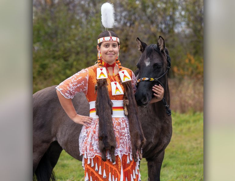 Mādahòkì Farm, Lac La Croix Indigenous pony, Lac La Croix ponies, Gakijiwanong Anishinaabe Nation, unique pony breeds, zebra stripes on pony legs, importance of preserving horse breeds, TJ Stables, mare Wishkossiwika, Fred Isham, Ojibwe Horse herd, The last roundup