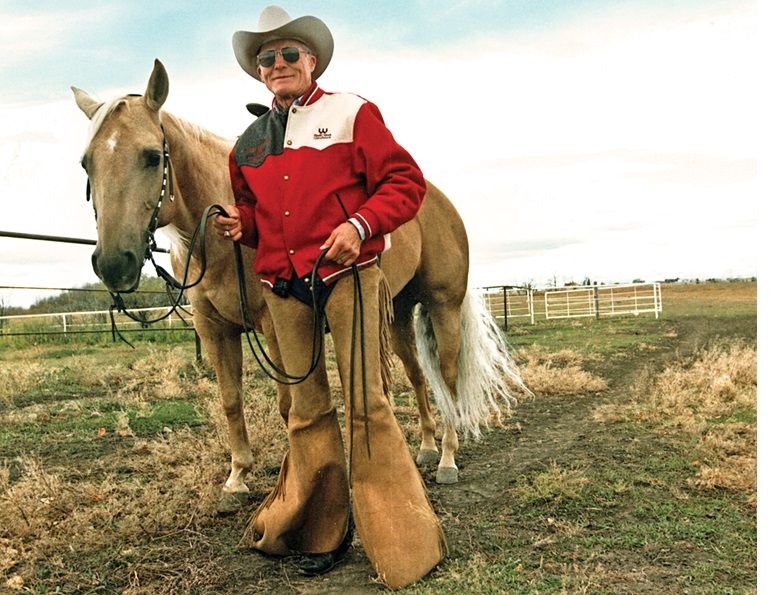 bill collins horseman, ccha hall of fame bill collins, douglas lake ranch invitation bill collins, leecoll stables, calgary stampede bill collins