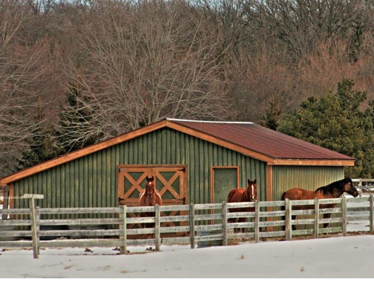 De-icing water buckets for horses,  assess your horse barn’s structural integrity, dust control in horse barn, mud management for horses, ventilation for horse paddocks and barns, heated horse tack room